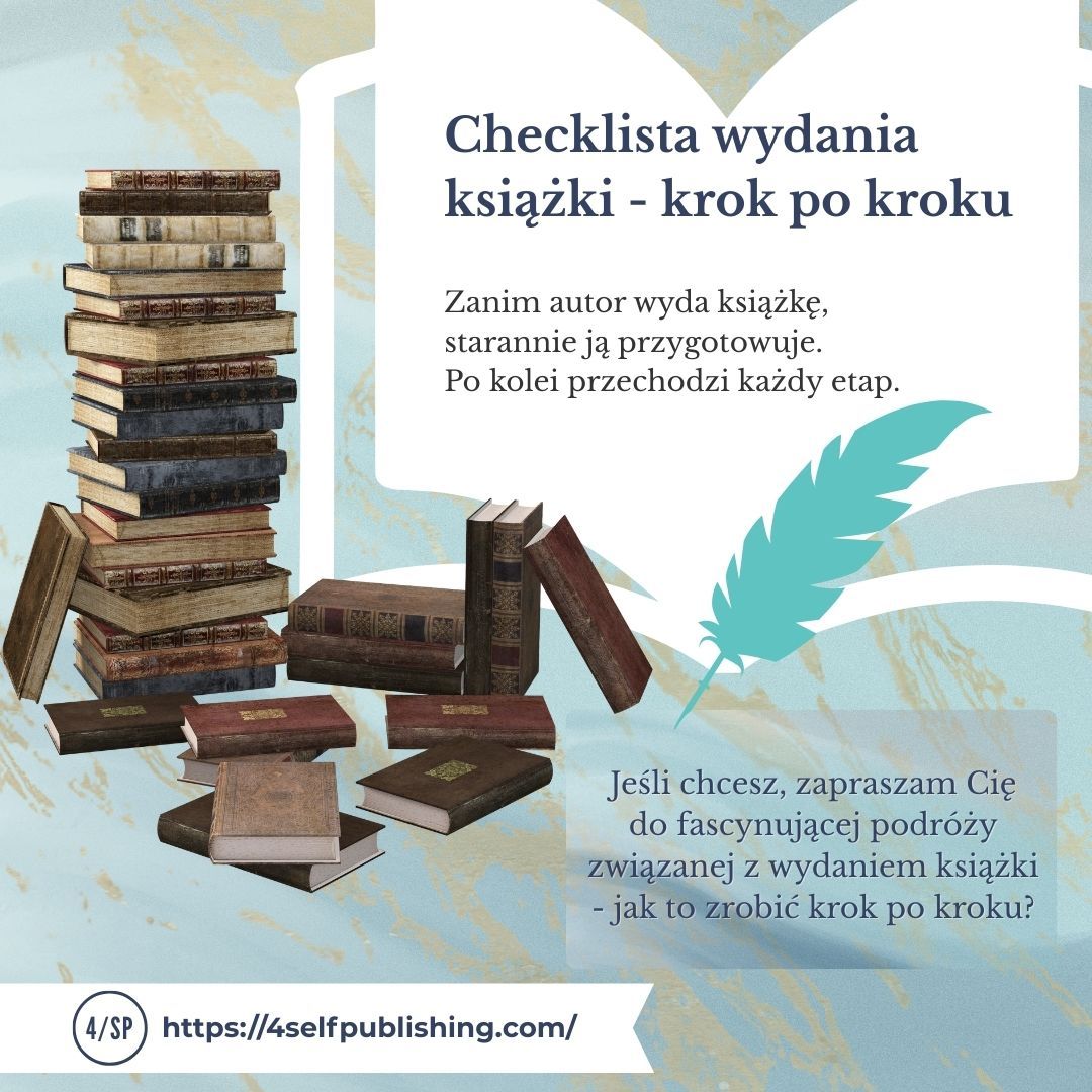 Checklista wydania książki – krok po kroku