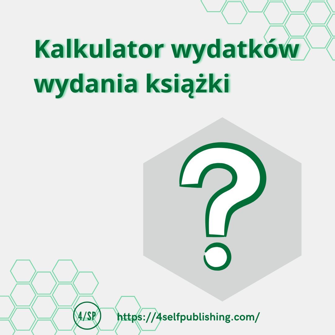 Kalkulator wydatków wydania książki
