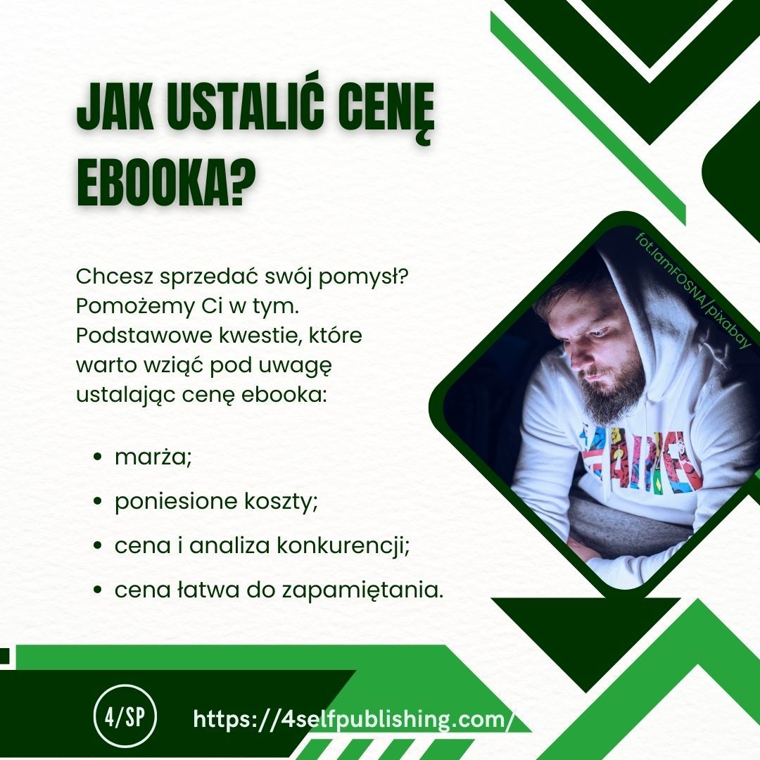 Jak ustalić cenę ebooka?